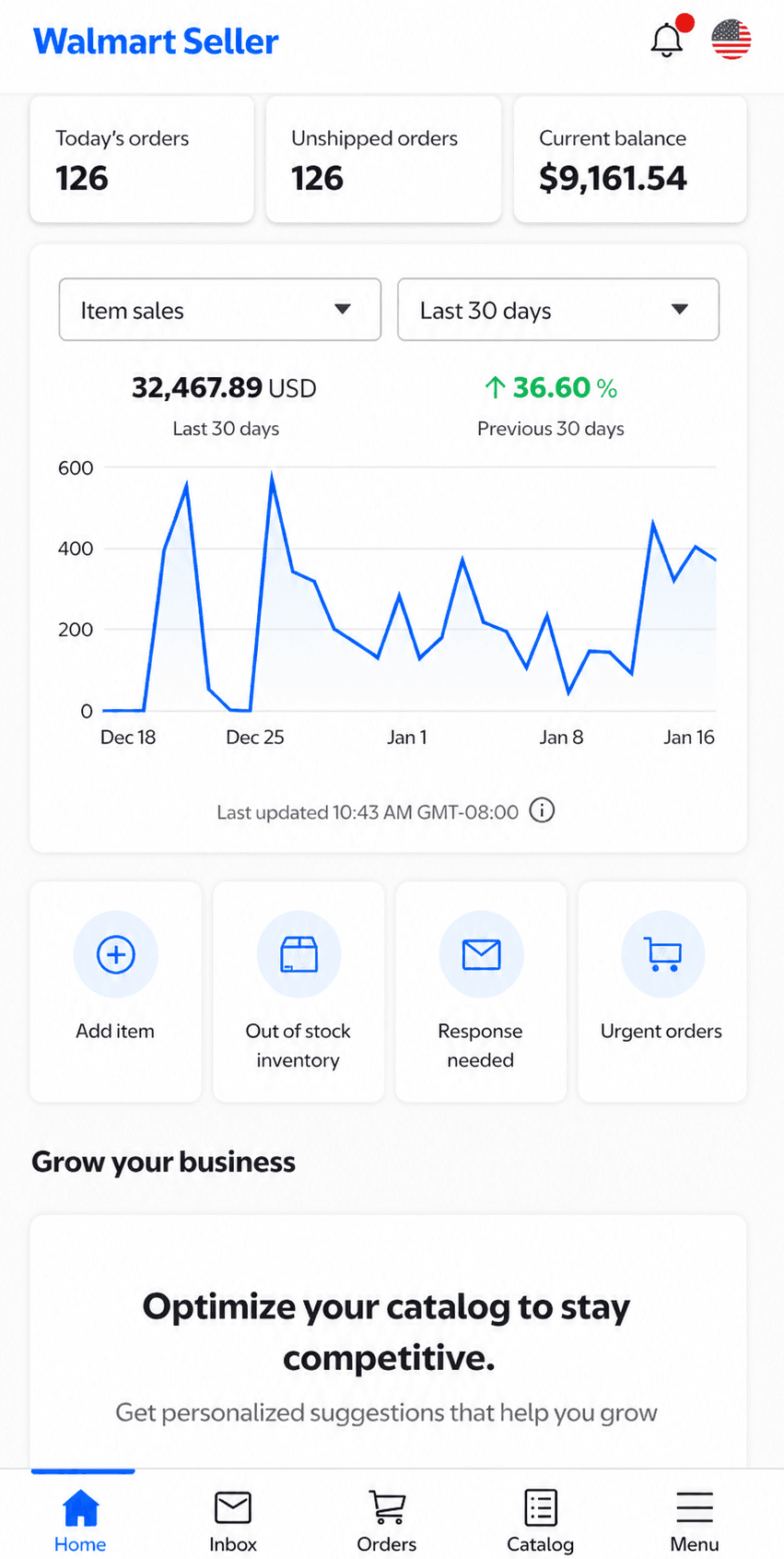 Performance result screenshot 5
